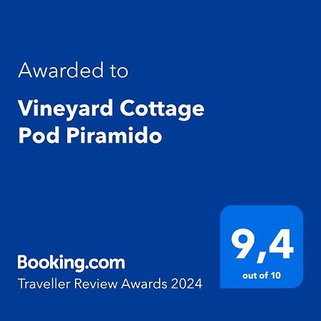 Vineyard Cottage Pod Piramido Dobrnic Екстер'єр фото